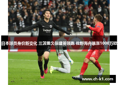 日本球员身价新变化 三笘薰久保建英领跑 佐野海舟暴涨1000万欧