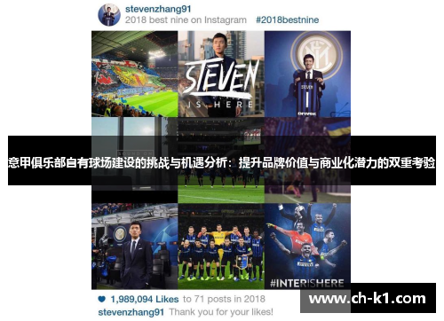 意甲俱乐部自有球场建设的挑战与机遇分析：提升品牌价值与商业化潜力的双重考验