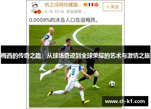 梅西的传奇之路：从球场奇迹到全球荣耀的艺术与激情之旅
