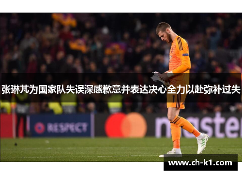 张琳芃为国家队失误深感歉意并表达决心全力以赴弥补过失